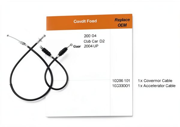 CLUBRALLY Golf Cart Governor Cable-7