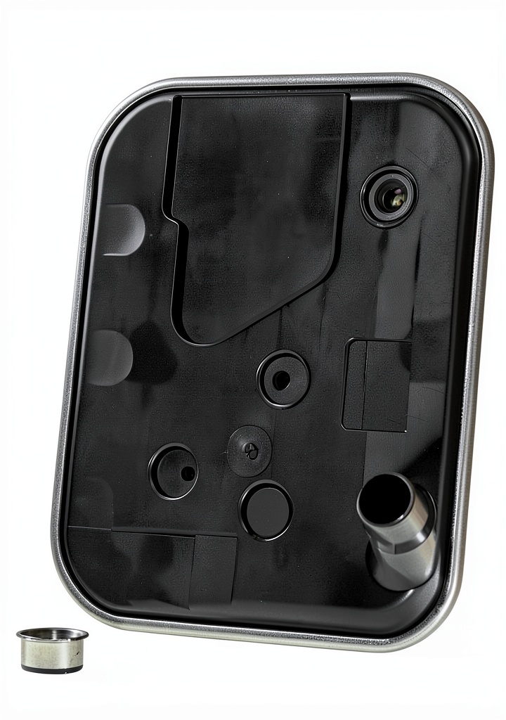 Wix transmission filter installed in a vehicle transmission system