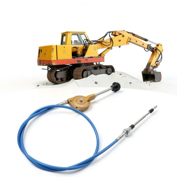 Excavator Throttle Cable Hilitand PU Steel-5