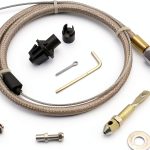 Throttle Cable Mr Gasket Steel Braided Kit 5657-0