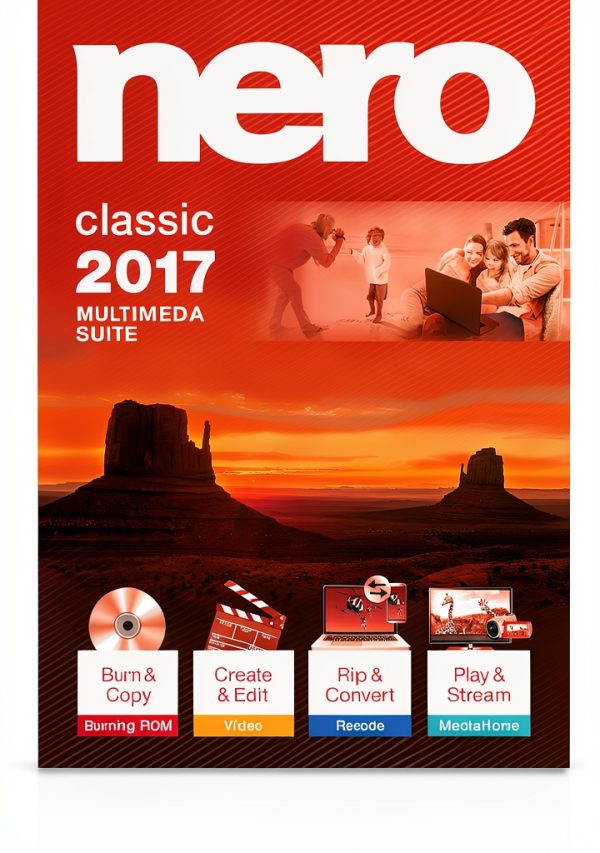 Nero CD DVD Blu-ray Burner Software AMER-10070000-1