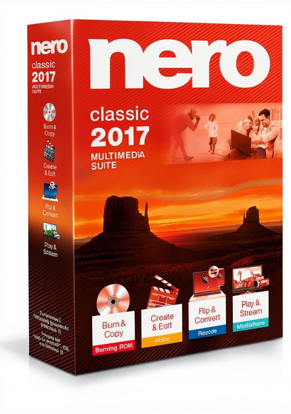 Nero CD DVD Blu-ray Burner Software AMER-10070000-8