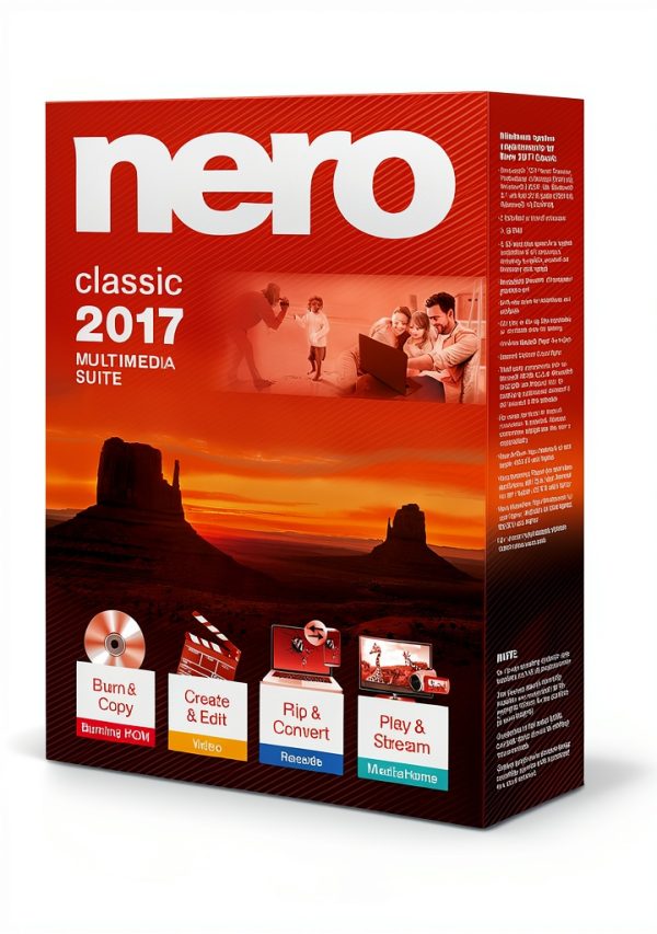 Nero CD DVD Blu-ray Burner Software AMER-10070000-9