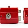 Dead Lock Dead, Door Locks For Front Door Red Heavy Duty Dead Lock Nightlatch, Front For Keys For Door, Iron Door And Other Vertical Hinged Doors Straight Fittings-4