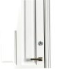 Stainless Steel Bathroom Indicator Lock Vacant Occupied Design for Public Restrooms Easy Installation Construction Modern Aesthetic-8