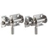 DOITOOL Stainless Steel Door Bolt Set 2 Pcs Door Lock Reinforcer Latch for Home Office-2
