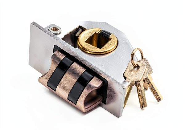 MIGN Entry Door Lock with Key, Deadbolt, Black, Modern Style, Suitable for Home, Office, Bedroom Doors-4