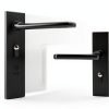 MIGN Entry Door Lock with Key, Deadbolt, Black, Modern Style, Suitable for Home, Office, Bedroom Doors-5