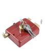 Dead Lock Dead, Door Locks For Front Door Red Heavy Duty Dead Lock Nightlatch, Front For Keys For Door, Iron Door And Other Vertical Hinged Doors Straight Fittings-2