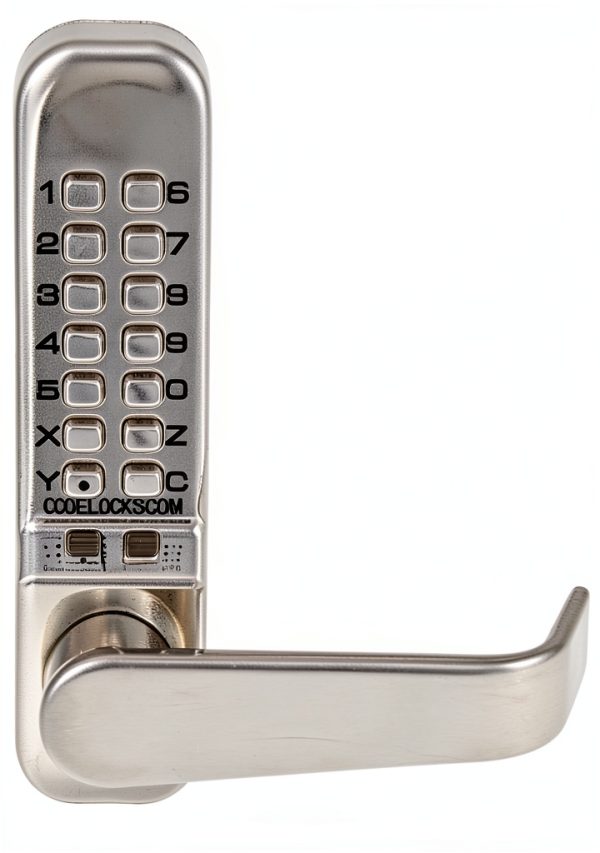 Stainless Steel Tubular Deadbolt CL415SS by CODELOCKS 9x4x2in 4lb-0
