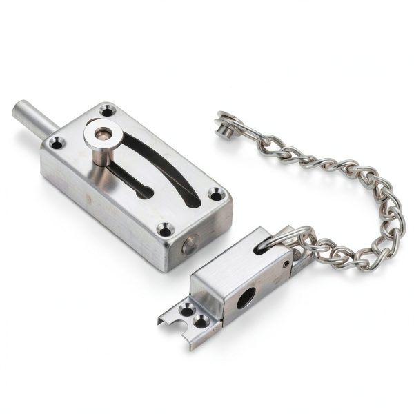 Slide Latch NEHZLMHZX Gate Bolt Lock Stainless Steel Anti Theft Chain-4