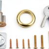 Dead Lock Dead, Door Locks For Front Door Red Heavy Duty Dead Lock Nightlatch, Front For Keys For Door, Iron Door And Other Vertical Hinged Doors Straight Fittings-7