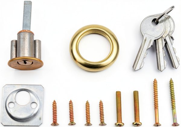 Dead Lock Dead, Door Locks For Front Door Red Heavy Duty Dead Lock Nightlatch, Front For Keys For Door, Iron Door And Other Vertical Hinged Doors Straight Fittings-7