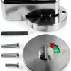 Bathroom Door Lock VILLCASE Privacy Indicator Deadbolt 3.34x2.16in-7