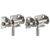DOITOOL Stainless Steel Door Bolt Set 2 Pcs Door Lock Reinforcer Latch for Home Office-8