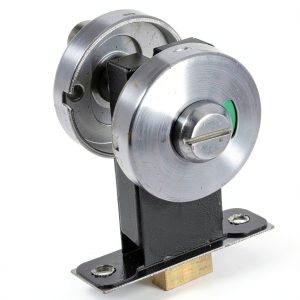 Stainless Steel Bathroom Indicator Lock Vacant Occupied Design for Public Restrooms Easy Installation Construction Modern Aesthetic-0