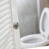 Stainless Steel Bathroom Stall Lock Occupied Indicator Latch KALLORY-7