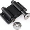 Slide Latch NEHZLMHZX Deadbolt Magnetic Black Cabinet Door Latch-0