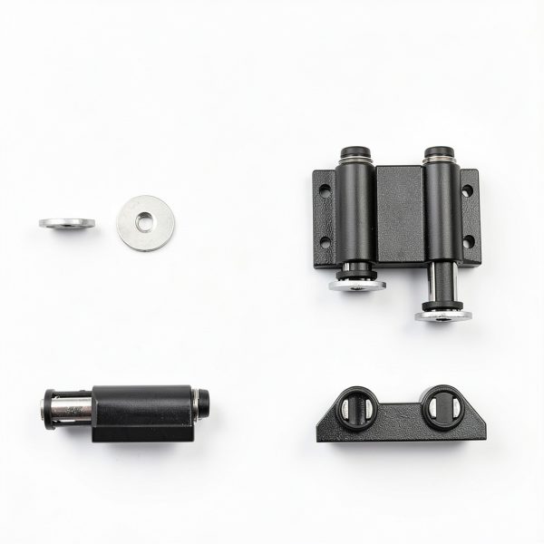 Slide Latch NEHZLMHZX Deadbolt Magnetic Black Cabinet Door Latch-2