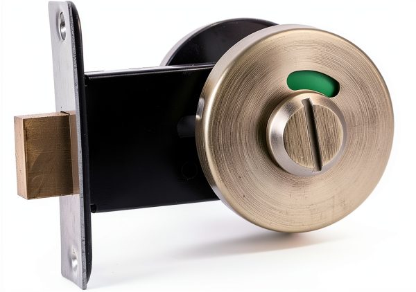 Stainless Steel Bathroom Stall Lock Occupied Indicator Latch KALLORY-4