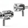 DOITOOL Stainless Steel Door Bolt Set 2 Pcs Door Lock Reinforcer Latch for Home Office-7