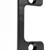 Deadbolt Restorer Strike Plate TDPROMOTO Narrow Large Hole Black-1
