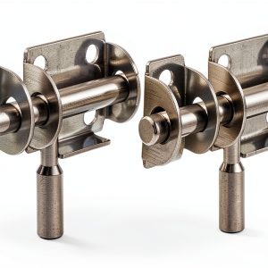 DOITOOL Stainless Steel Door Bolt Set 2 Pcs Door Lock Reinforcer Latch for Home Office-0