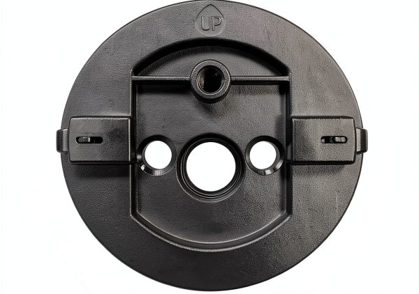 Deadbolt Mounting Plate by GeekTale - Black Accessory for Doors-0
