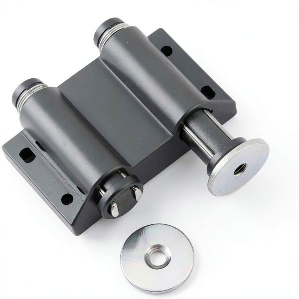Slide Latch NEHZLMHZX Deadbolt Magnetic Black Cabinet Door Latch-4