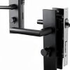 MIGN Entry Door Lock with Key, Deadbolt, Black, Modern Style, Suitable for Home, Office, Bedroom Doors-0