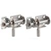 DOITOOL Stainless Steel Door Bolt Set 2 Pcs Door Lock Reinforcer Latch for Home Office-4