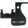 Door Lock Guide Plate DOITOOL 4pcs Black Steel Plate 2.16x1.77in-3