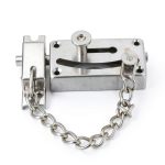 Slide Latch NEHZLMHZX Gate Bolt Lock Stainless Steel Anti Theft Chain-0