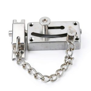 Slide Latch NEHZLMHZX Gate Bolt Lock Stainless Steel Anti Theft Chain-0