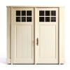 Hidden Door Lock JIAN BOLAND Deadbolt with Remote Silver Lock-260-2