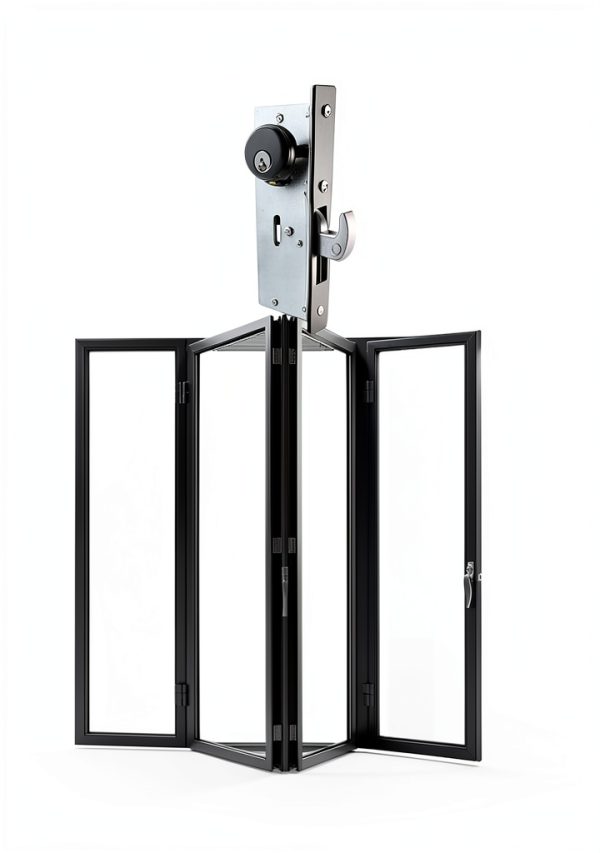 Storefront Door Mortise Lock SZRKRLA 1-1/8" Aluminum Keyed Deadbolt-2