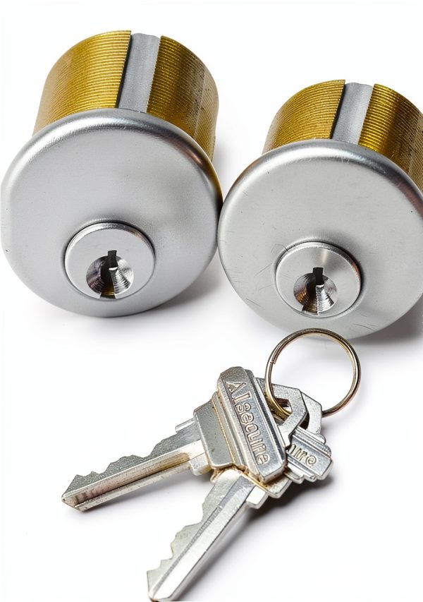 Storefront Door Mortise Lock AIsecure Aluminum Hook Deadbolt Silver-8