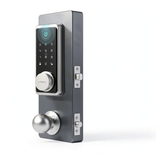 Smart Lock LNDU G601N Nickel Keyless Entry Door Deadbolt-3