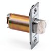 Schlage Commercial Square Corner Dead Latch Chrome 2-3/8 Backset-1