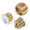 Storefront Door Mortise Lock AIsecure Aluminum Hook Deadbolt Silver-5