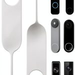 Doorbell Opening Pin Tool 2-Pack Tangseajiao Security Key Silver-0