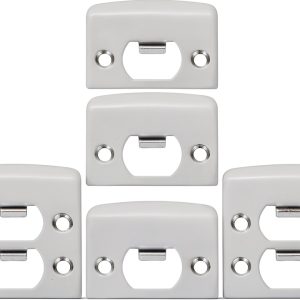 Deadbolt Strike Plate DOITOOL 8-Piece Stainless Steel Kit 2.24 x 1.77-0