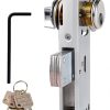 Storefront Mortise Door Lock HONUTIGE Aluminum Double Cylinder-3
