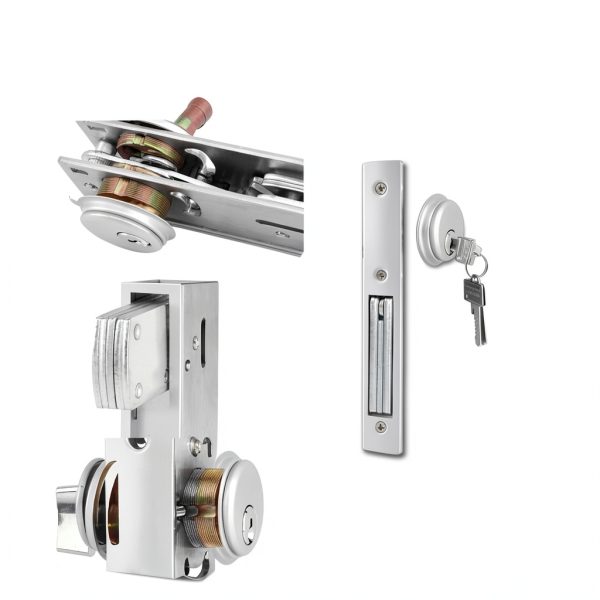 Storefront Mortise Door Lock HONUTIGE Aluminum Double Cylinder-5
