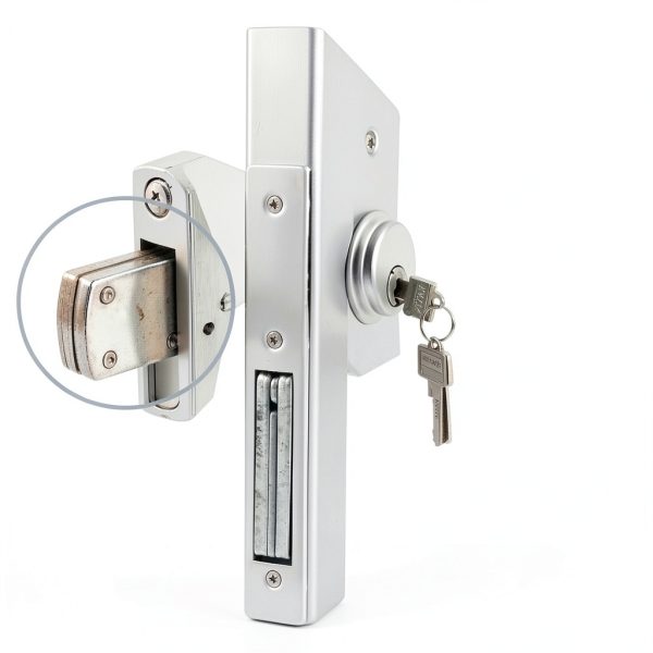 Storefront Mortise Door Lock HONUTIGE Aluminum Double Cylinder-6